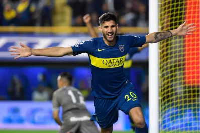 Un cabezazo de Lisandro López condujo a Boca a la final de la Copa de la Superliga