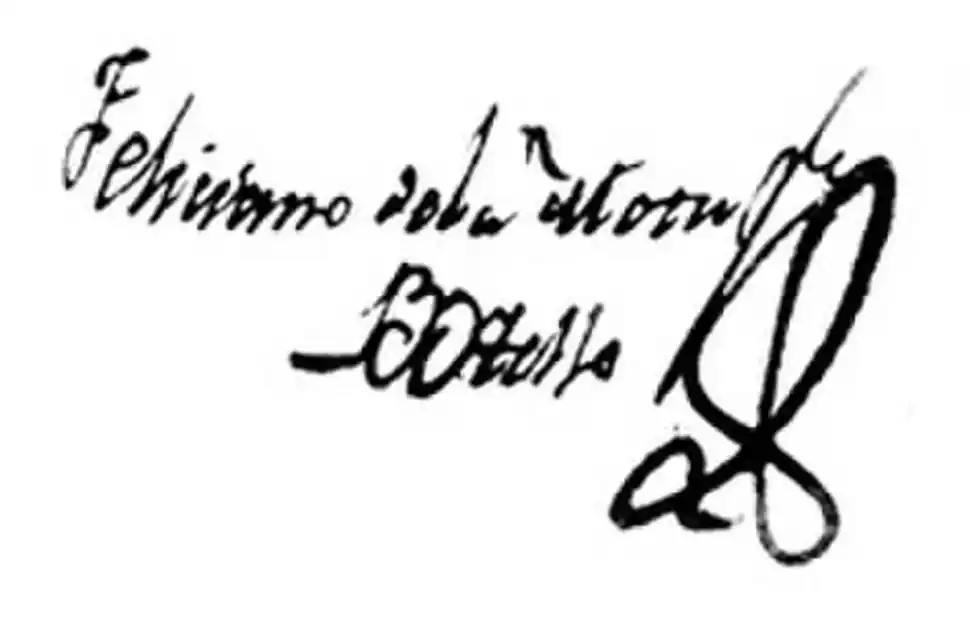 FIRMA DE MOTA BOTELLO.-