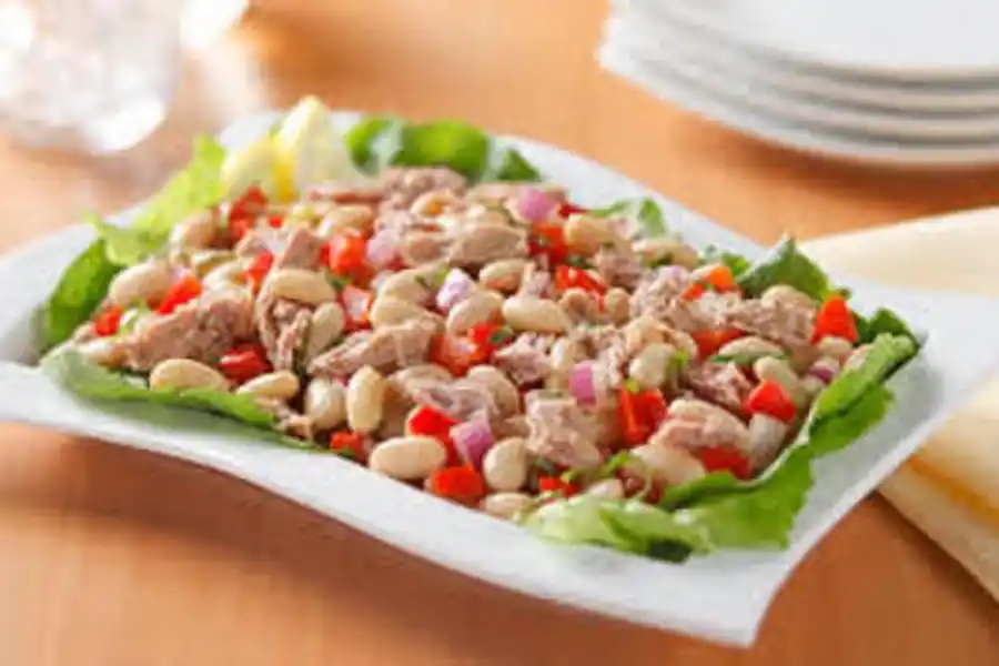 Ensalada de porotos blancos a la turca