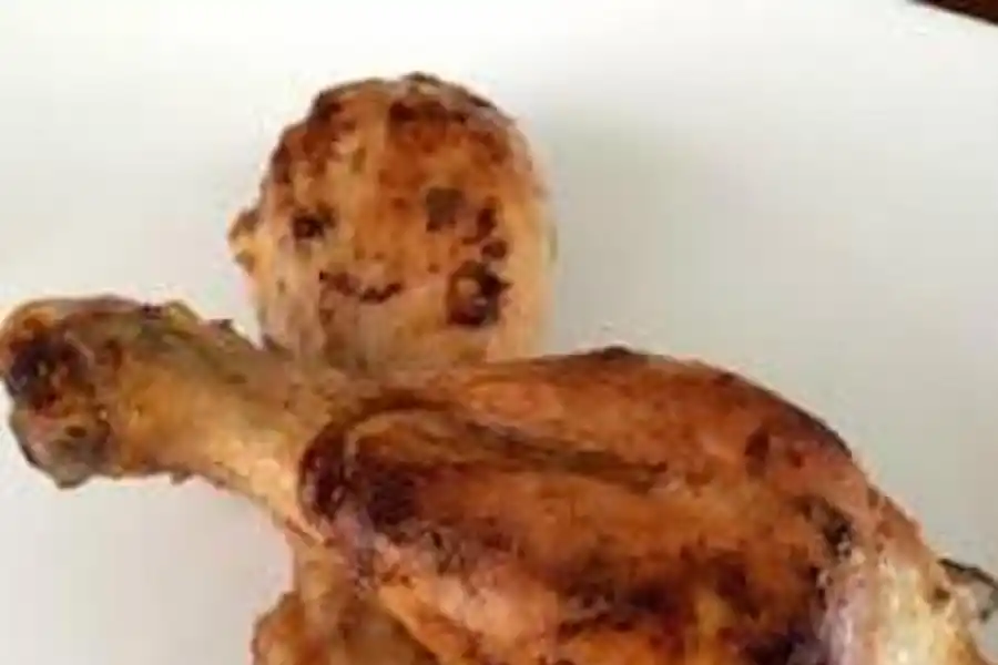 Muslos de pollo al coñac