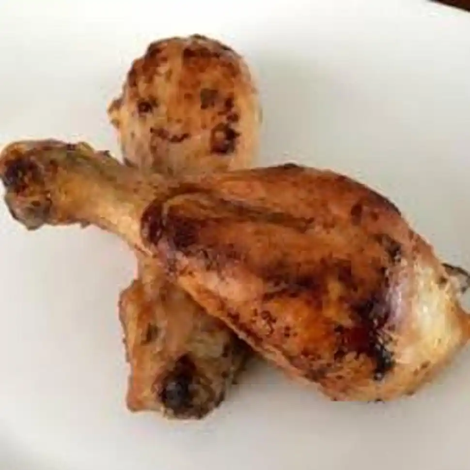 Muslos de pollo al coñac