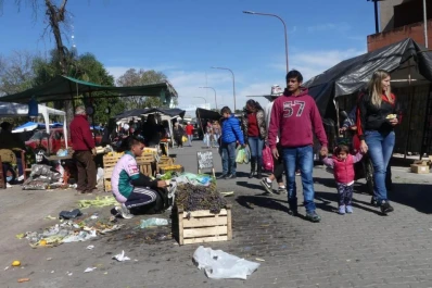 Para alivio vecinal, la feria de Concepción fue reubicada