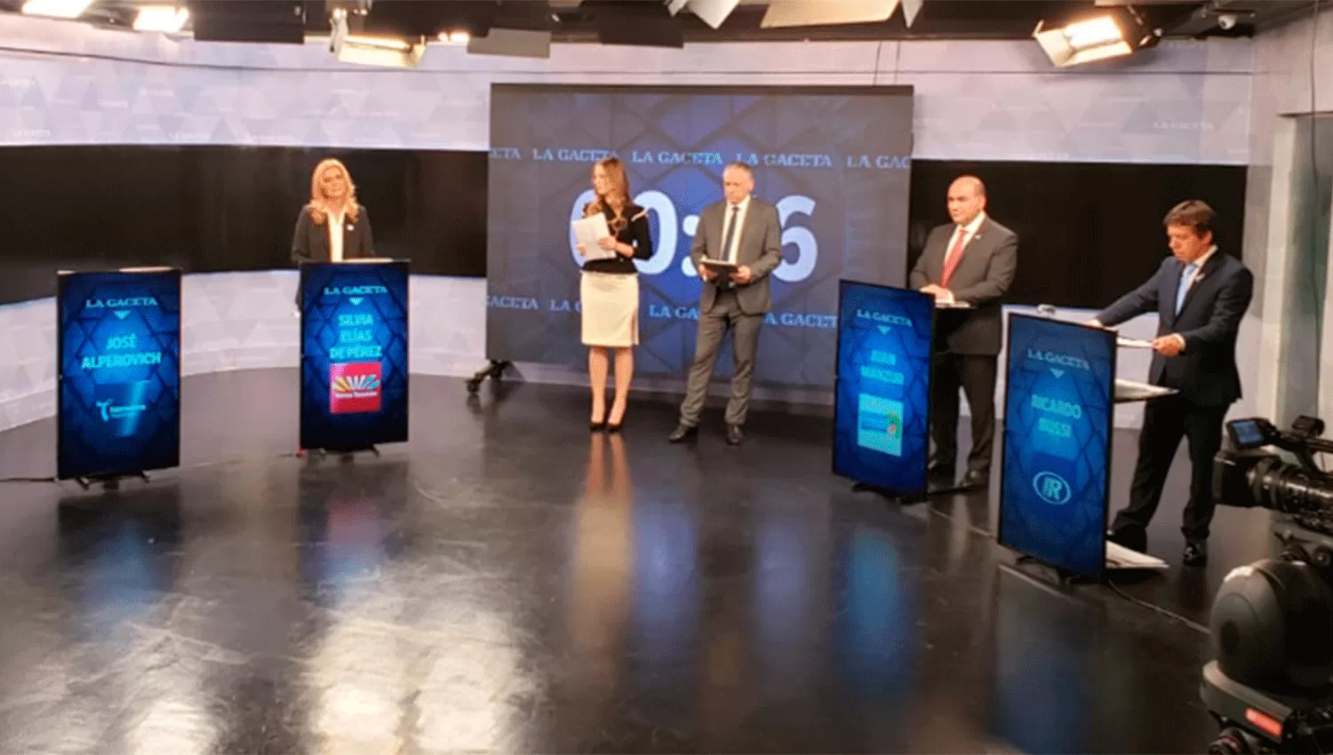 Así fue la previa del debate de los candidatos a gobernador de la provincia