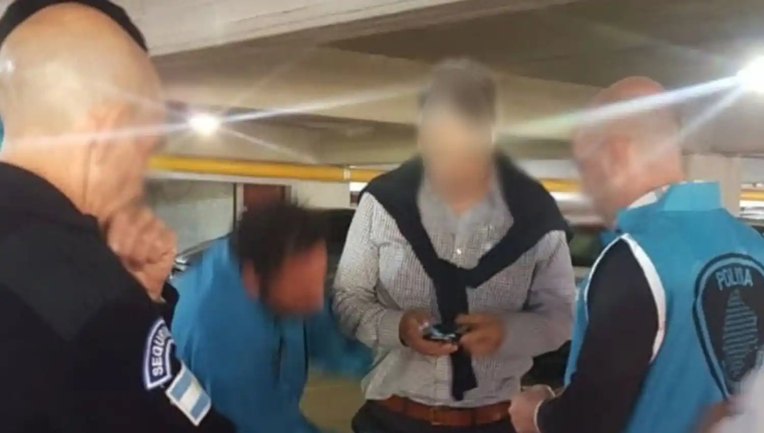 Russo fue detenido en el estacionamiento del hospital Garrahan.