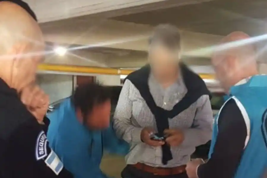 Russo fue detenido en el estacionamiento del hospital Garrahan.