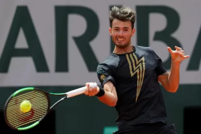 El cordobés Londero, que juega su primer Grand Slam, eliminó a Richard Gasquet