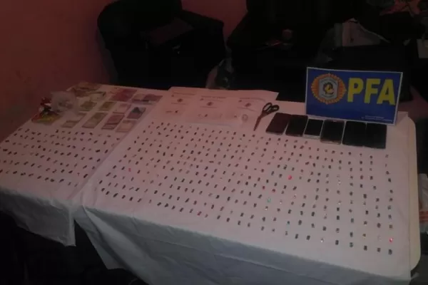 Por segunda vez en menos de cinco meses, incautaron droga en el mismo quiosco