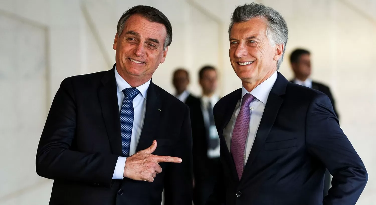 REUNIÓN. Bolsonaro y Macri se encontrarán esta semana.