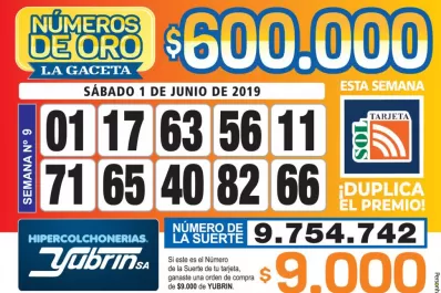 Los Números de Oro de LA GACETA