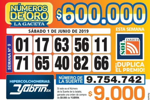 Los Números de Oro de LA GACETA