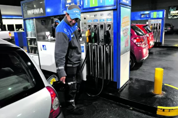 YPF aumenta hoy 1,5% los precios de sus combustibles