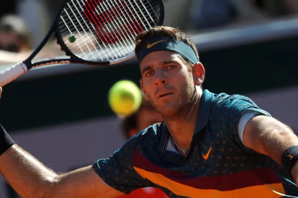 Del Potro venció a Thompson y avanza a octavos de Roland Garros