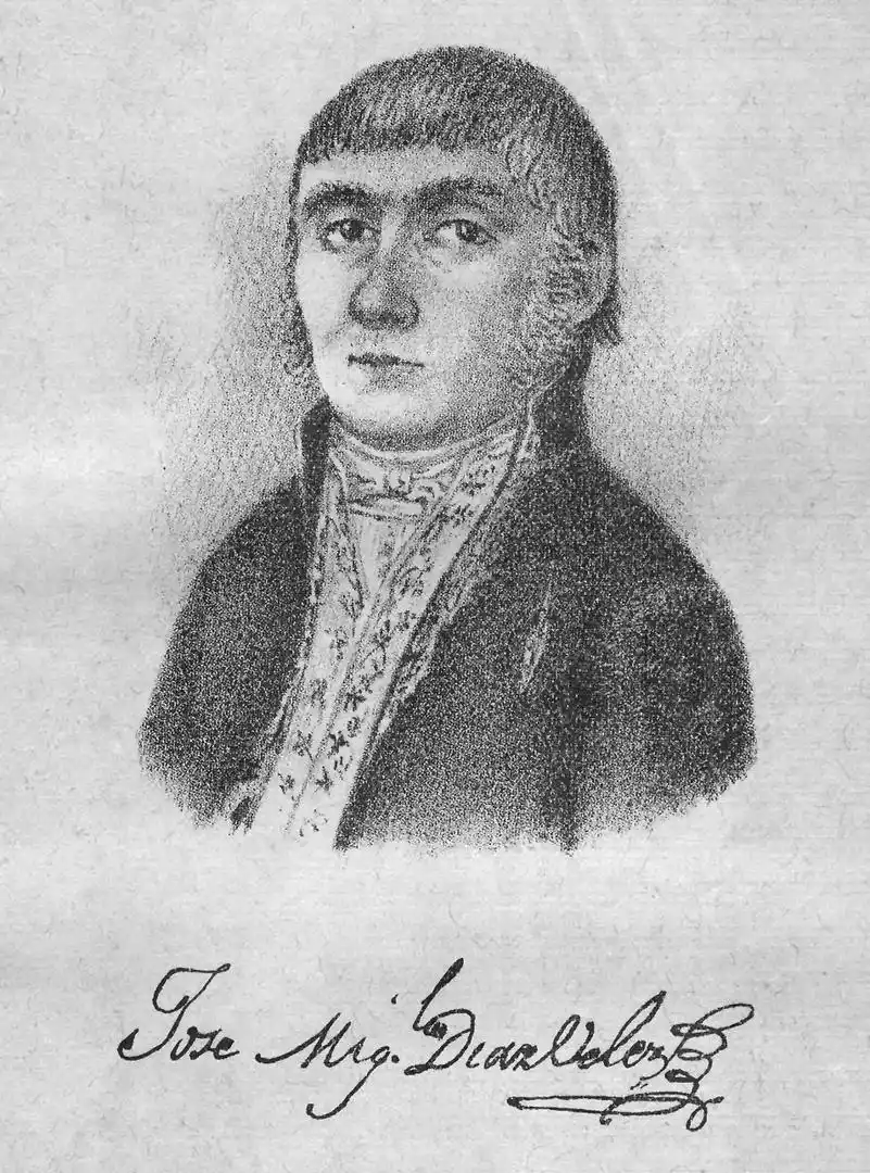 JOSÉ MIGUEL DÍAZ VÉLEZ. Tucumano, firmó como diputado por esta provincia la carta de 1819