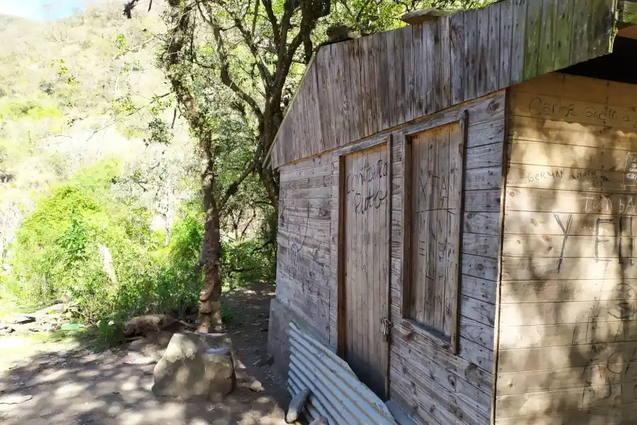 EL PUESTO. Hasta este punto se puede llegar sin problemas en 4x4. 