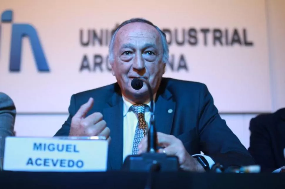 PRESIDENTE ELECTO. Miguel Acevedo pidió avanzar en una reforma laboral. TWITTER @UIAcomunicacion