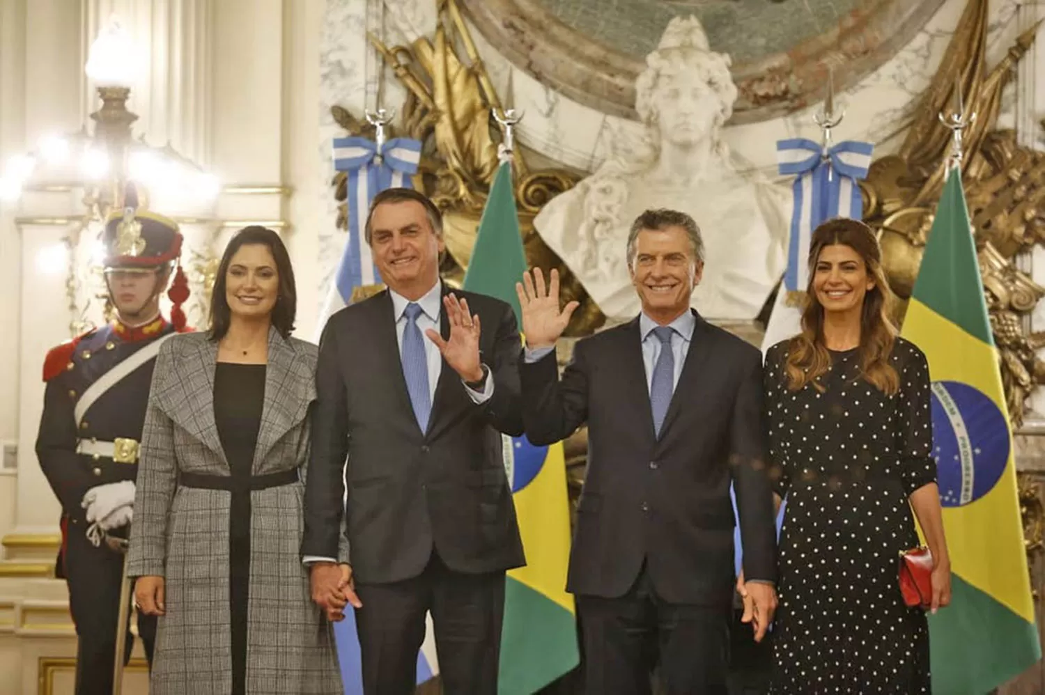 Jair Bolsonaro está en Argentina reunido con Mauricio Macri