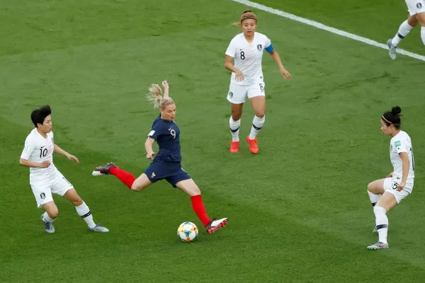 Se abrió el telón del Mundial de Fútbol Femenino: Francia goleó a Corea del Sur