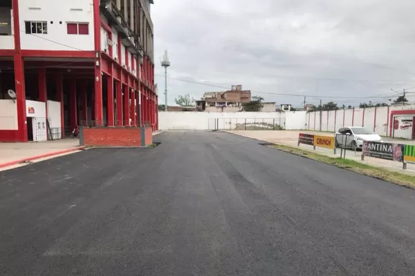 Pista nueva en San Martín: está listo el playón de La Ciudadela