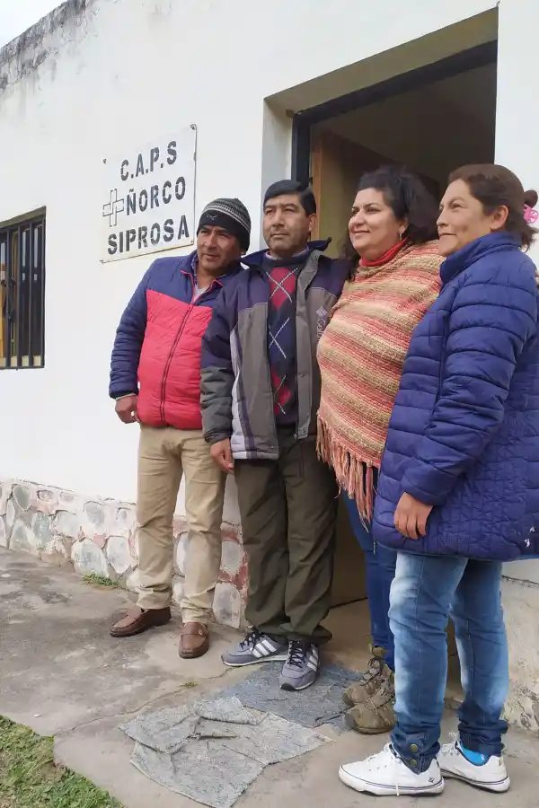 UNA FAMILIA. Este es el equipo del Caps de Ñorco.