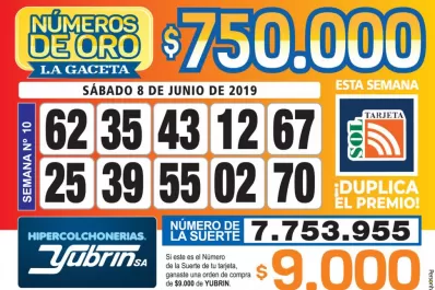 Los Números de Oro de LA GACETA