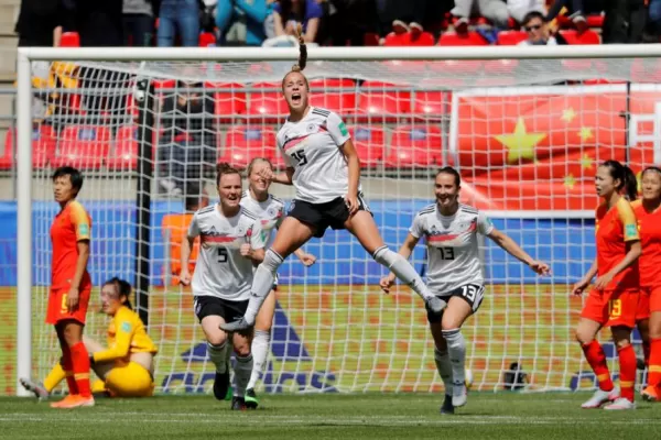 En el Mundial de Fútbol Femenino las sonrisas son alemanas