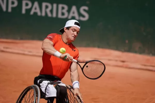 Tenis Adaptado en Roland Garros: dos títulos en un día