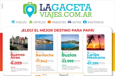 Regalá un viaje en familia para este Día del Padre