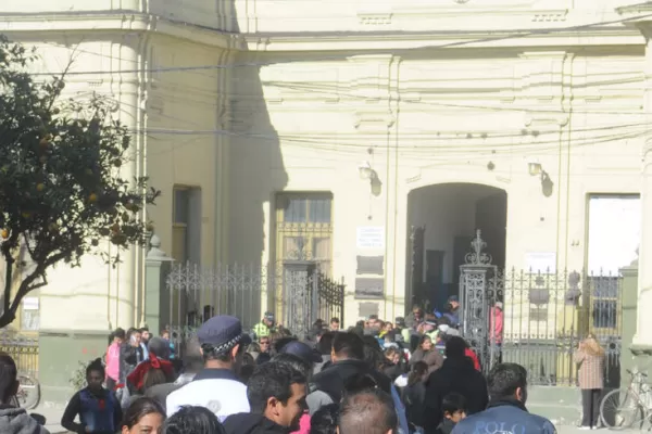 Famaillá: la plaza fue una extensión de la escuela