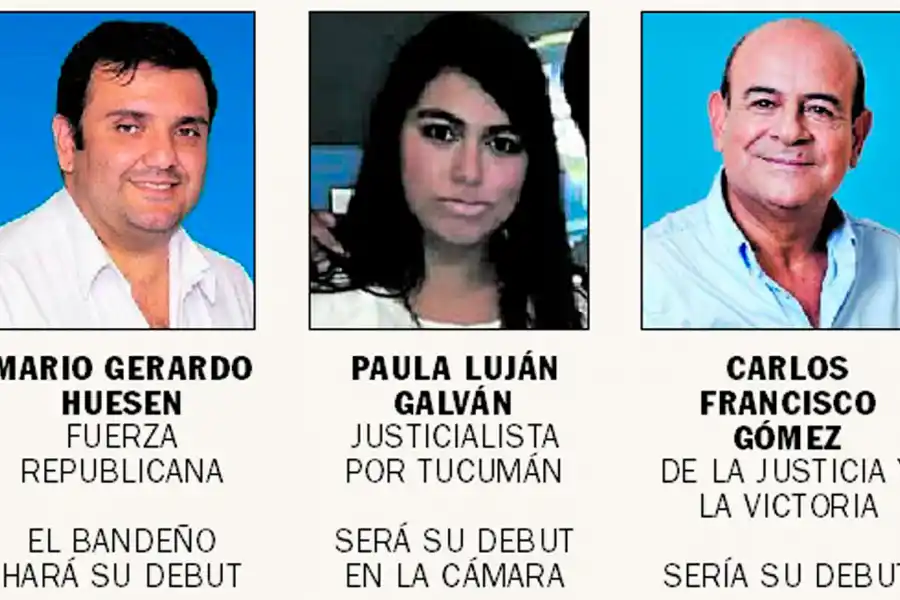 Elecciones: conocé las caras de la nueva Legislatura