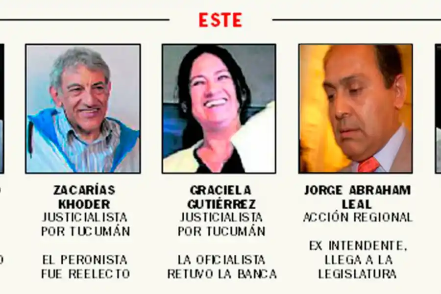 Elecciones: conocé las caras de la nueva Legislatura