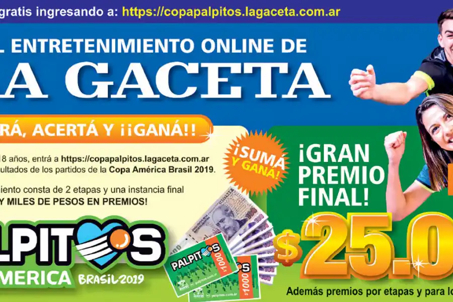 Se viene Pálpitos Copa América 2019 ¿Cuánto sabés de fútbol? 