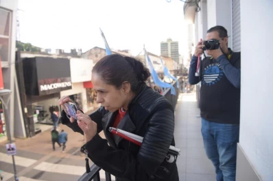 Son ciegos, pero toman fotos con los ojos del alma