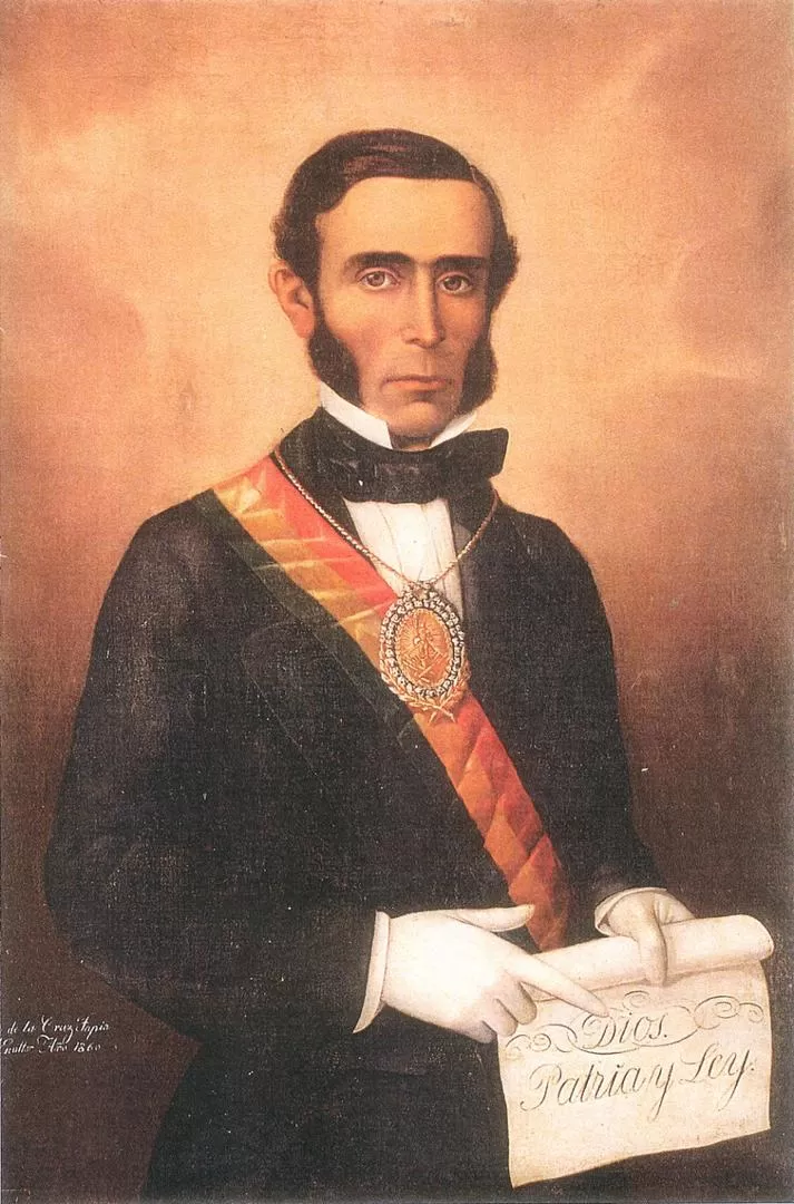 JOSÉ MARÍA LINARES. El presidente de Bolivia que se casó con la tucumana Nieves Frías. 