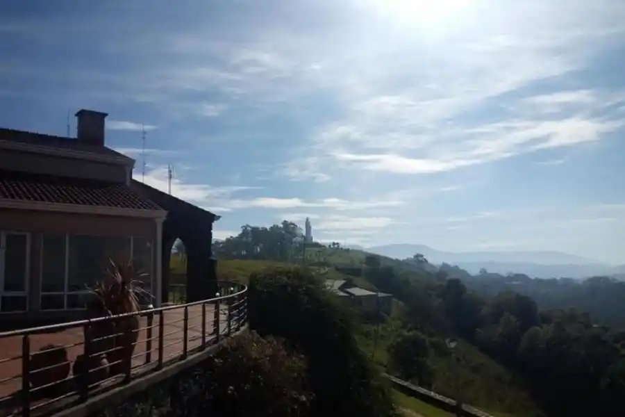 IMAGEN DE SAN JAVIER. Así vio la lente de la cámara Gerry Ramírez. 