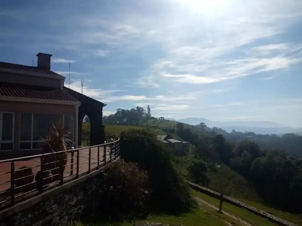 IMAGEN DE SAN JAVIER. Así vio la lente de la cámara Gerry Ramírez. 