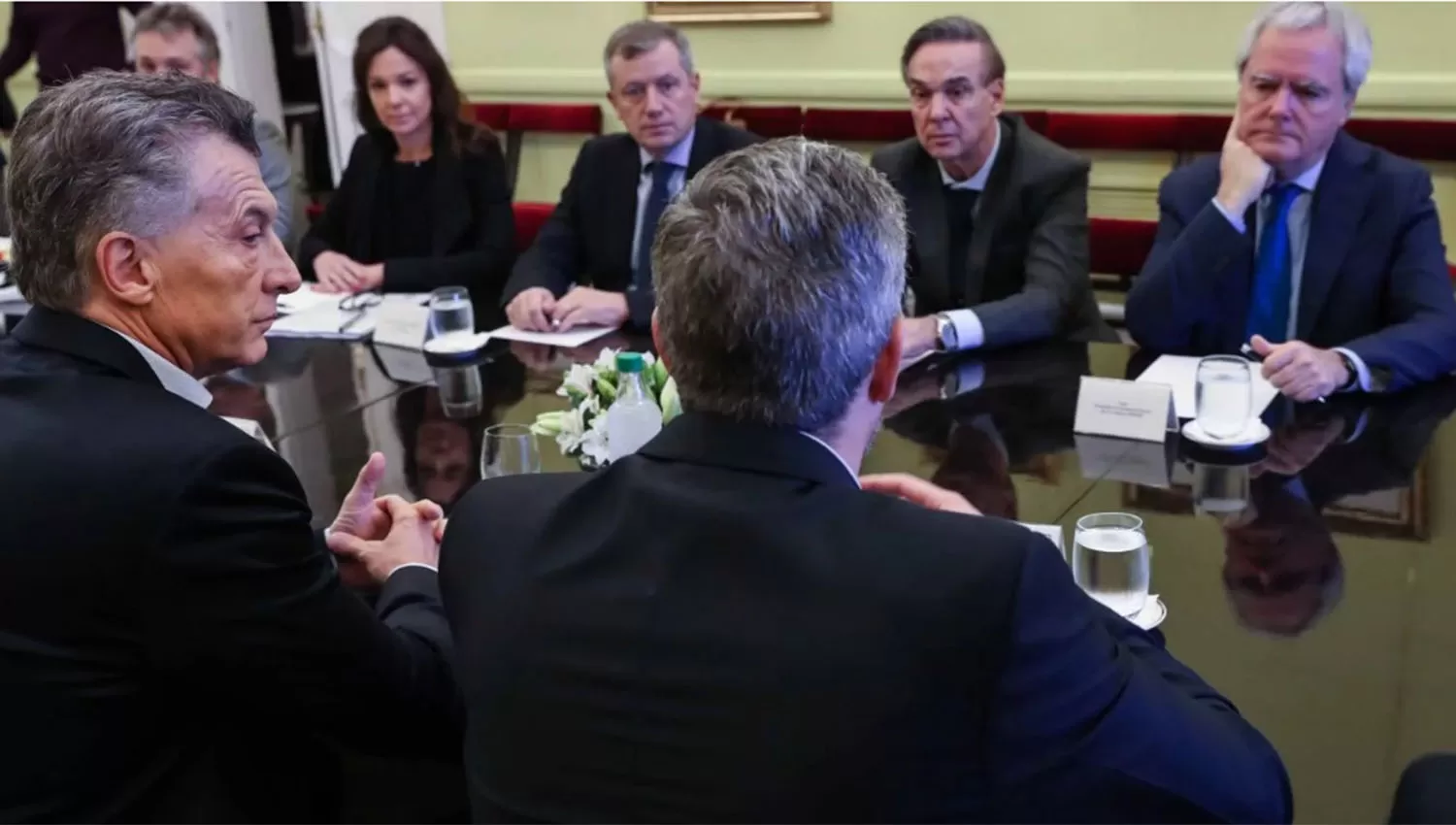 Macri sumó a Pichetto a la reunión de gabinete en Casa de Gobierno
