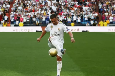 Era mi sueño jugar aquí, señaló Hazard al ser presentado por el Real Madrid