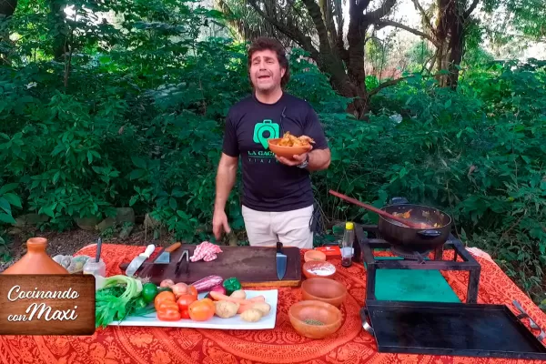 Hoy, en Cocinando con Maxi: conejo a la cacerola