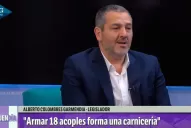 Haber armado 18 acoples en la capital fue una locura, dijo Colombres Garmendia