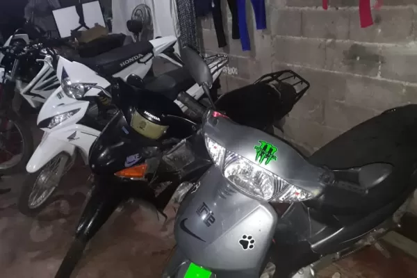 Desarticulan una banda que adulteraba motos robadas