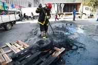 Denuncian penalmente a los manifestantes que sitiaron la plaza Independencia