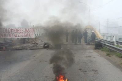 Sin respuestas: trabajadores del ingenio Santa Bárbara vuelven a cortar la ruta 38