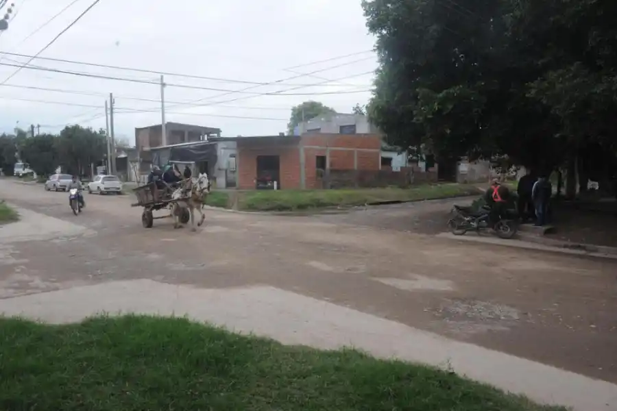 LA ESCENA DEL CRIMEN. Figueroa comenzó a discutir con “Mojarra” antes de ser ultimado de un tiro. la gaceta / fotos de antonio ferroni 