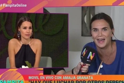 Pampita y Amalia Granata se cruzaron en vivo por el aborto