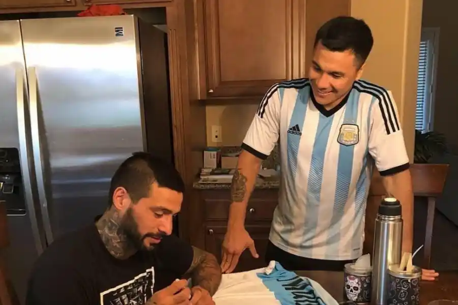  Con Pacquiao: otra foto para el álbum del “Zorrito”