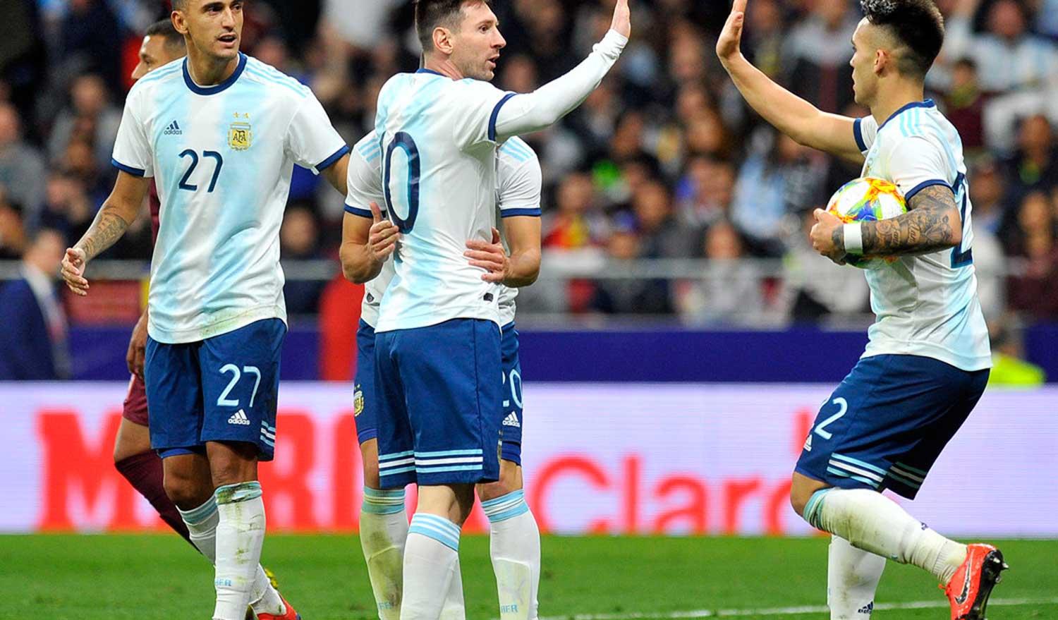 POR UN TRIUNFO. Argentina juega ante Paraguay y debe mejorar.