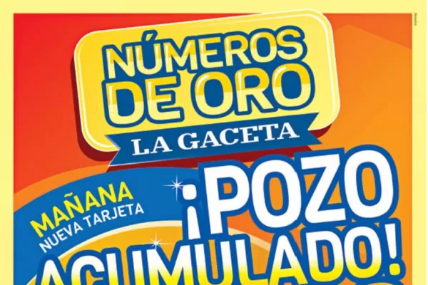 Dos ganadores se repartieron los $900.000 de los Números de Oro