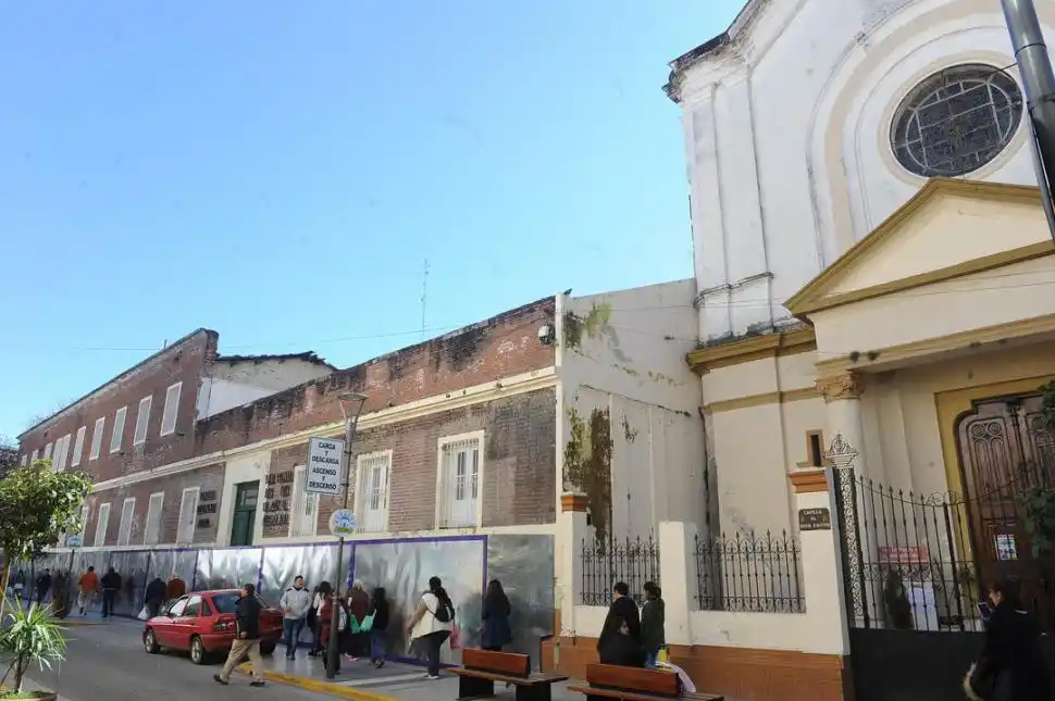 NO SE TOCA. La iglesia seguirá en pie, según informó el arzobispado.  
