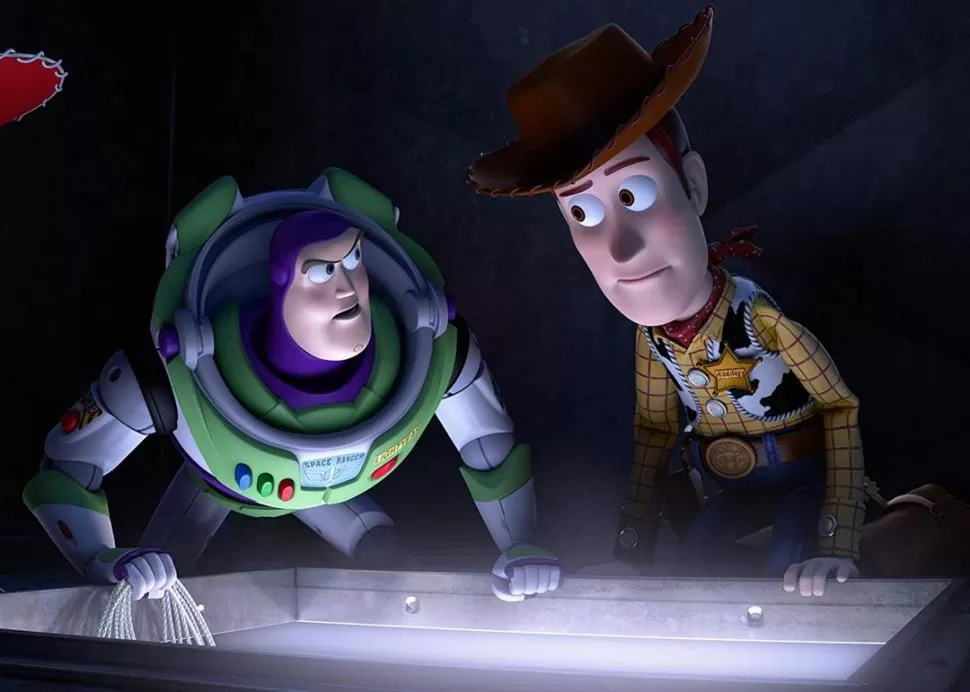 UN DÚO INIMITABLE. Buzz Lightyear y Woody son infaltables en cada entrega de “Toy Story”, que llega a su fin. 