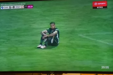 San Jorge: Franklin suspendió el partido y la decisión la tendrá el Consejo Federal